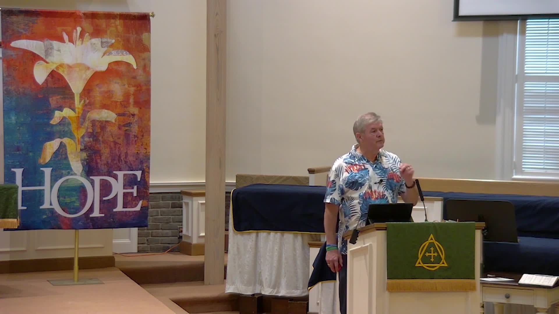 Thumbnail image for United Methodist Church Service - 06/23/2024