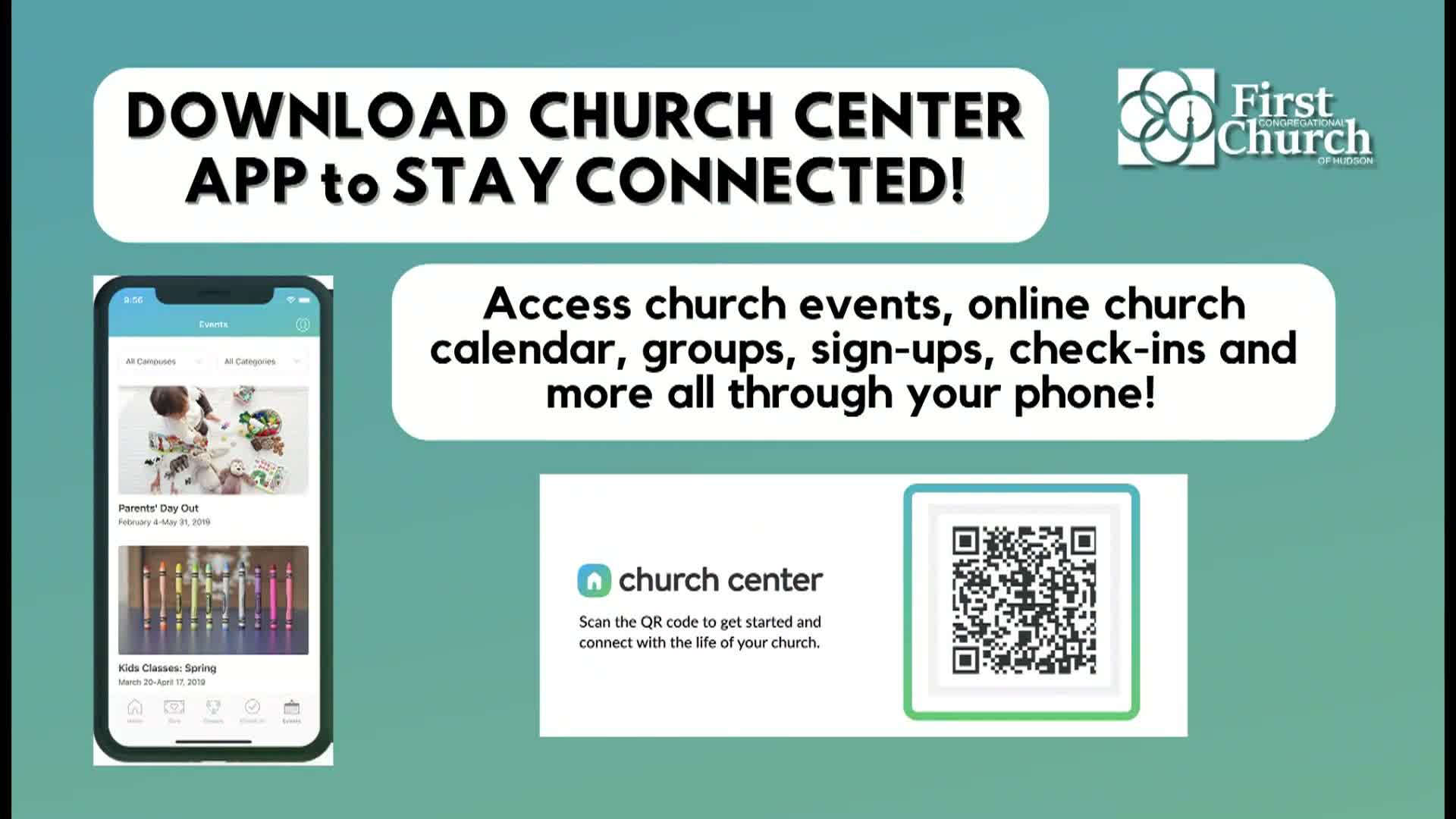 Thumbnail image for First Congregational Church Sunday Service 11:25AM Replay