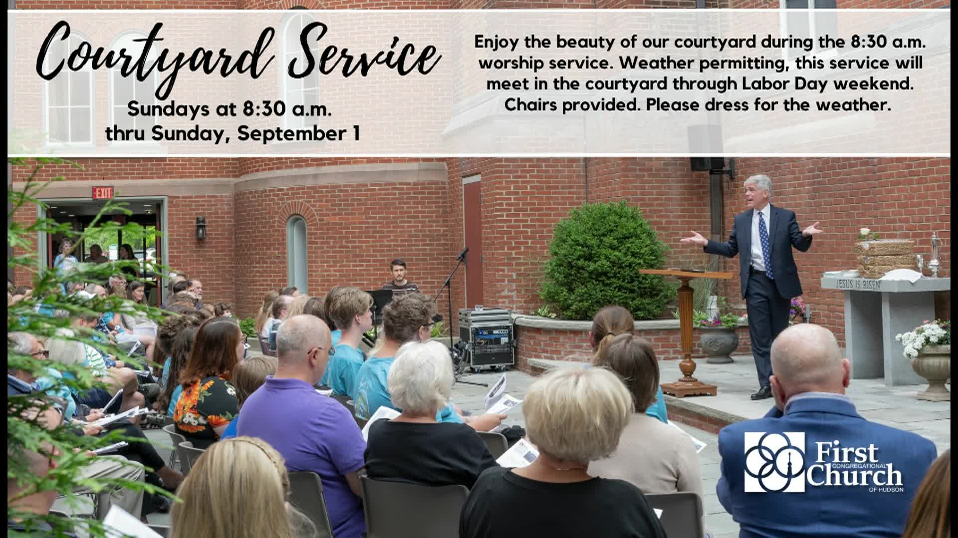 Thumbnail image for First Congregational Church Sunday Service 11:25AM Replay