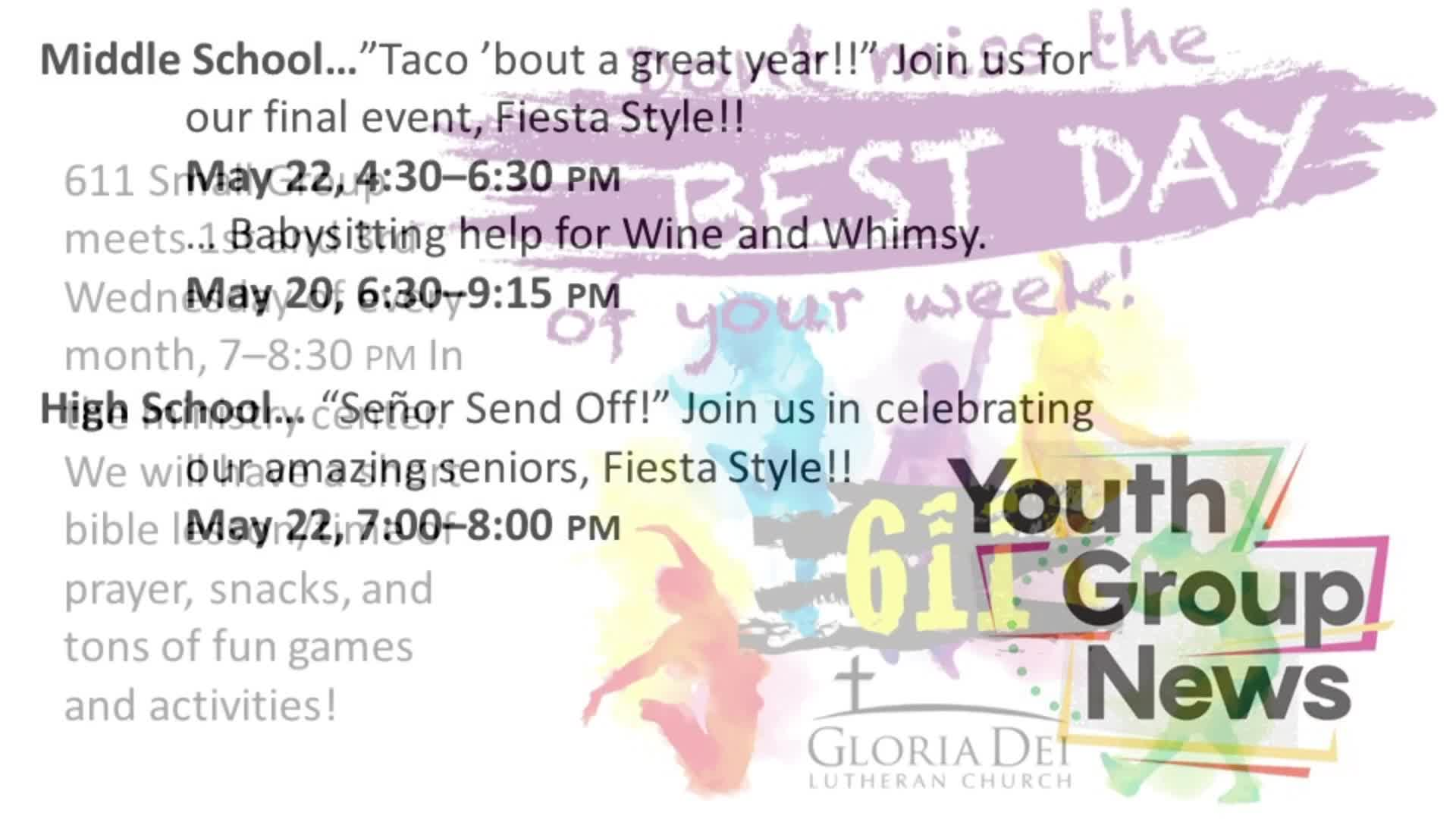 Thumbnail image for Gloria Dei Church Service 05/22/22