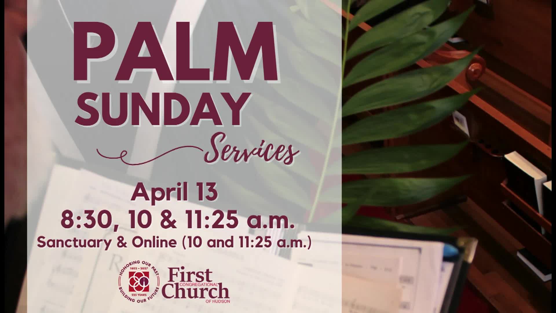 Thumbnail image for First Congregational Church Service 11:25 AM Replay