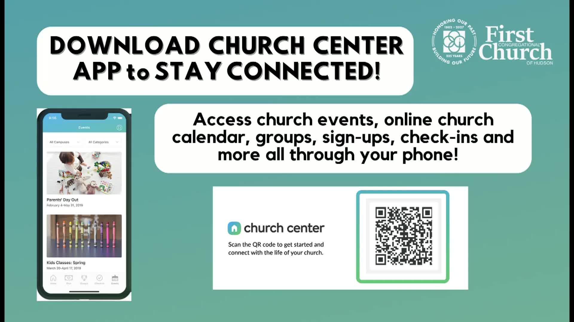 Thumbnail image for First Congregational Church Service 11:25 AM Replay
