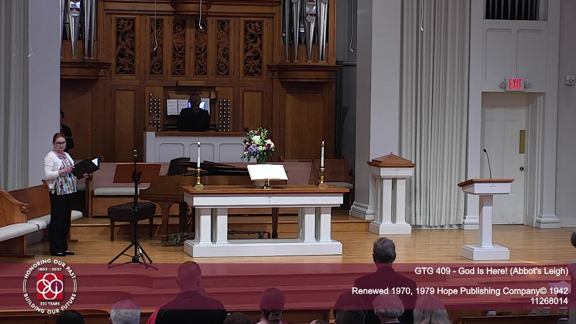 Thumbnail image for First Congregational Church Service 10 AM Replay