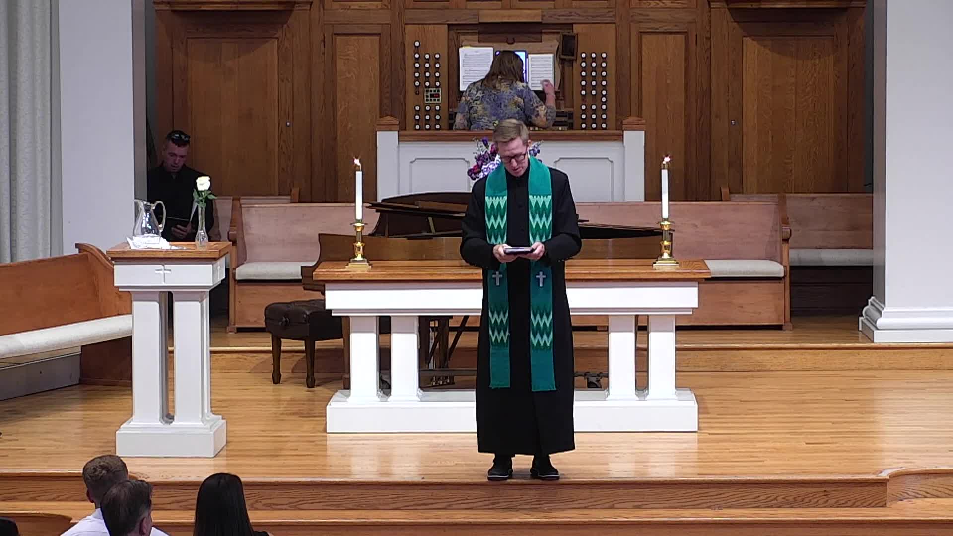 Thumbnail image for First Congregational Church Service 10 AM Replay