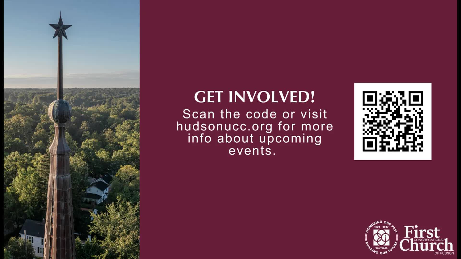 First Congregational Church Service 11:25AM Replay