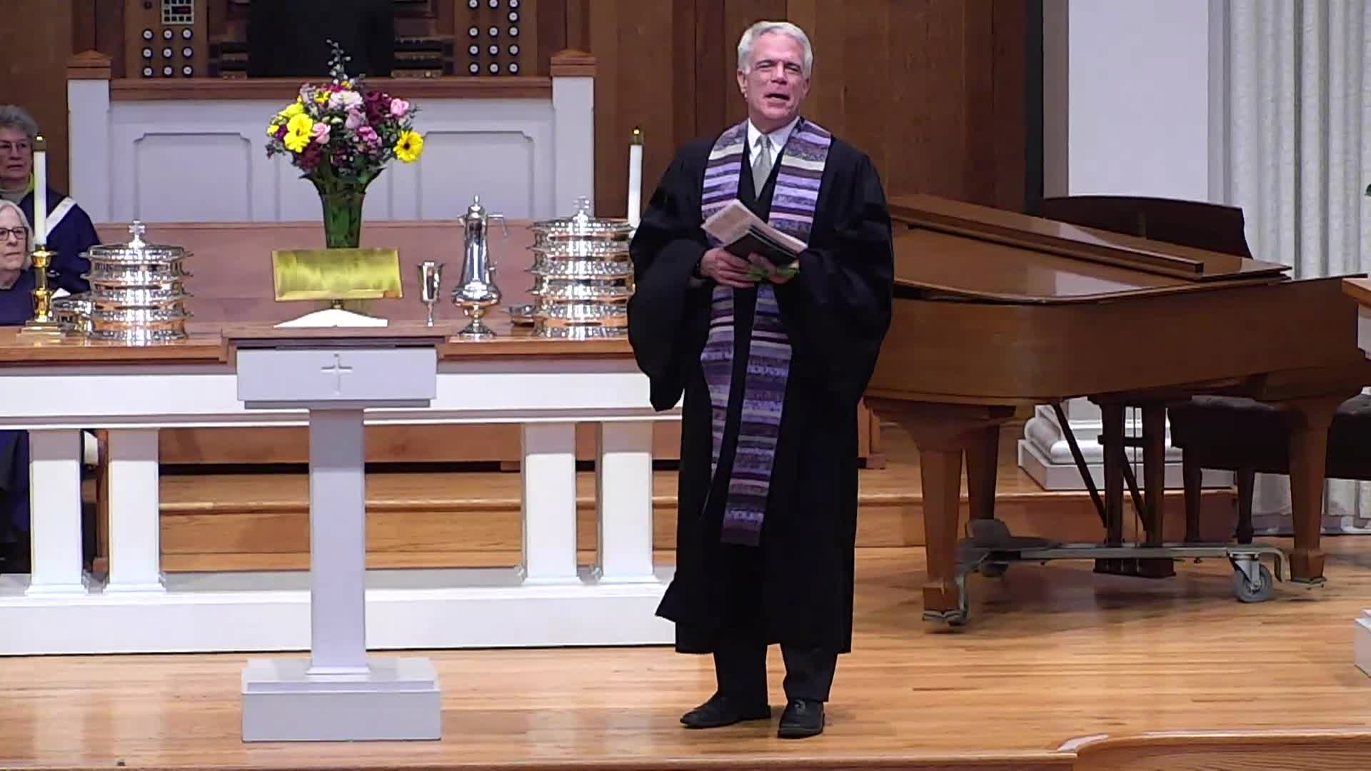First Congregational Church Service 10 AM Replay