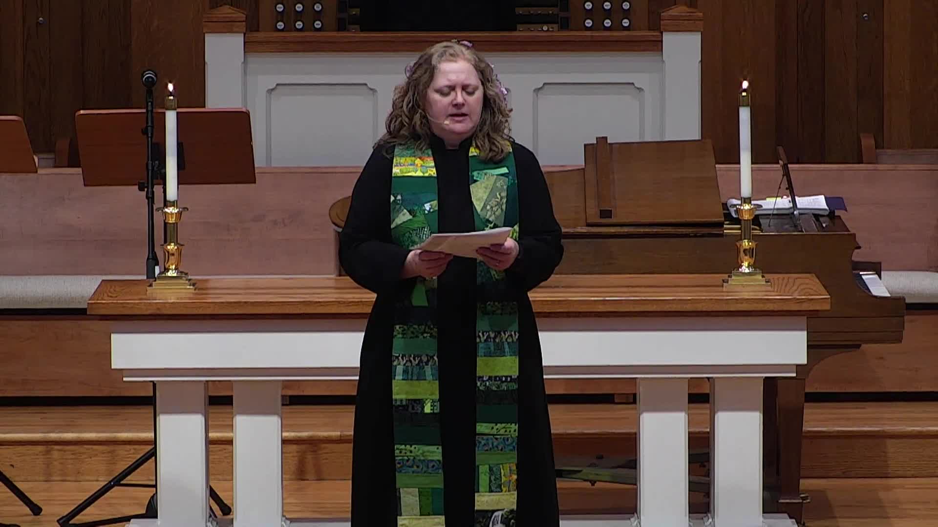 Thumbnail image for First Congregational Church Service 10 AM Replay