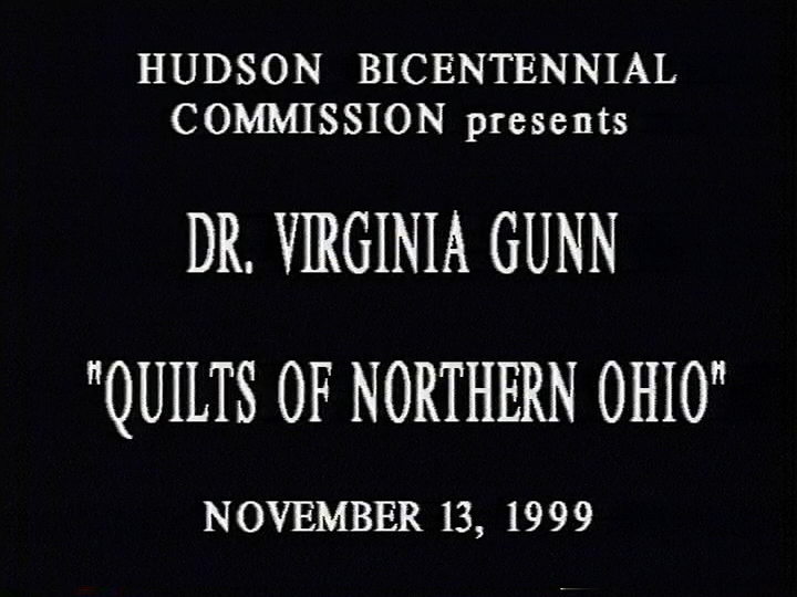 Thumbnail image for Quilts Of Northern Ohio - 11/13/1999