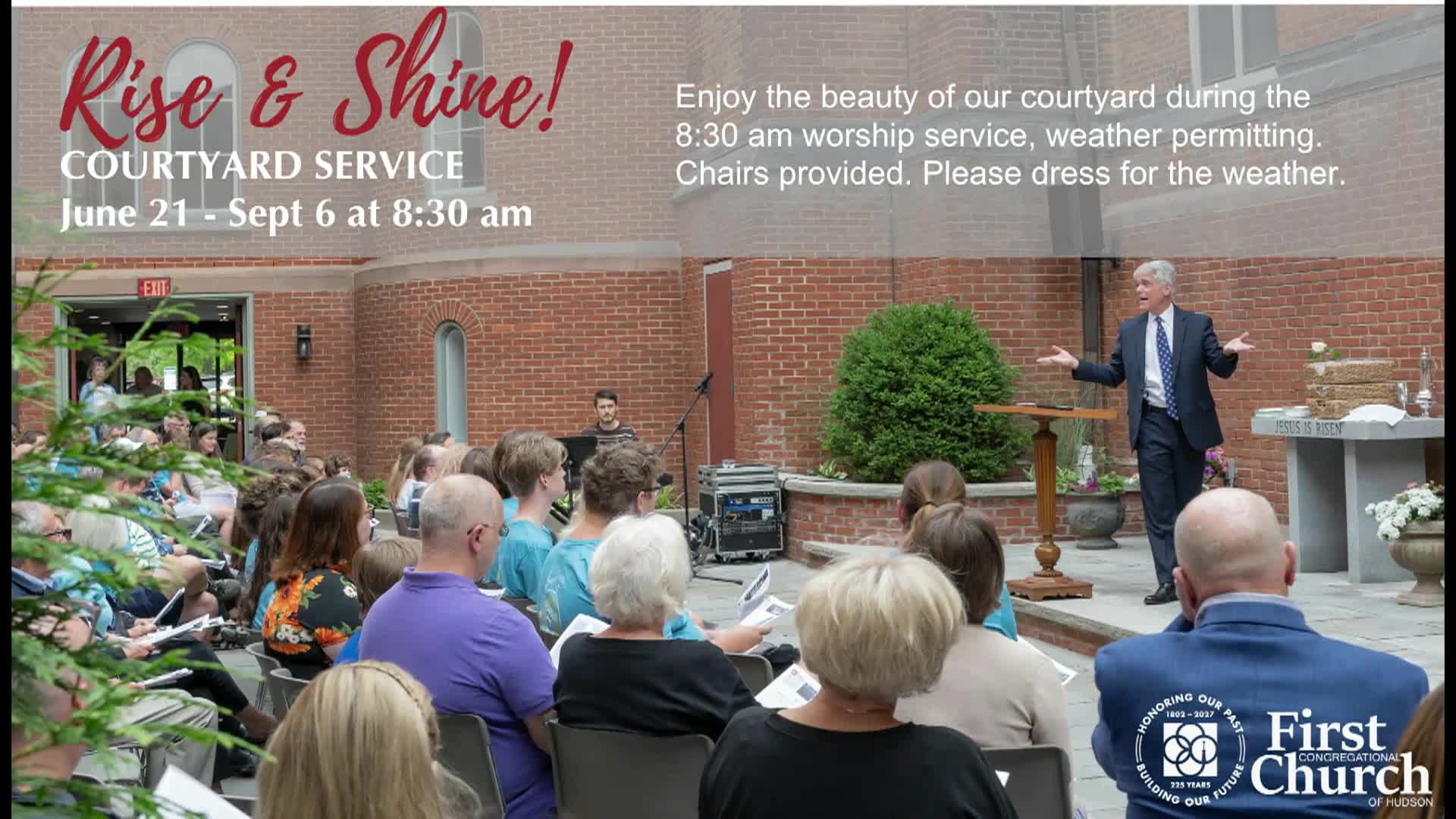 Thumbnail image for First Congregational Church Service 11:25 AM Replay