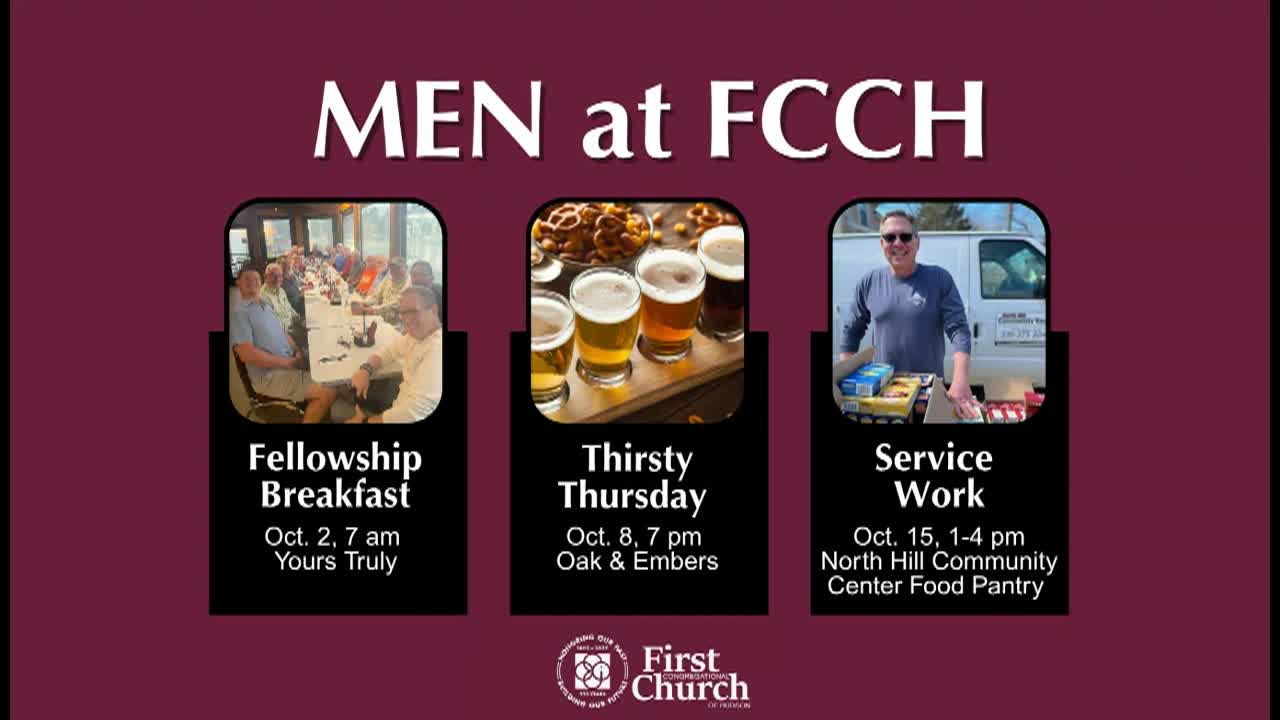 Thumbnail image for First Congregational Church Service 11:25 AM Replay
