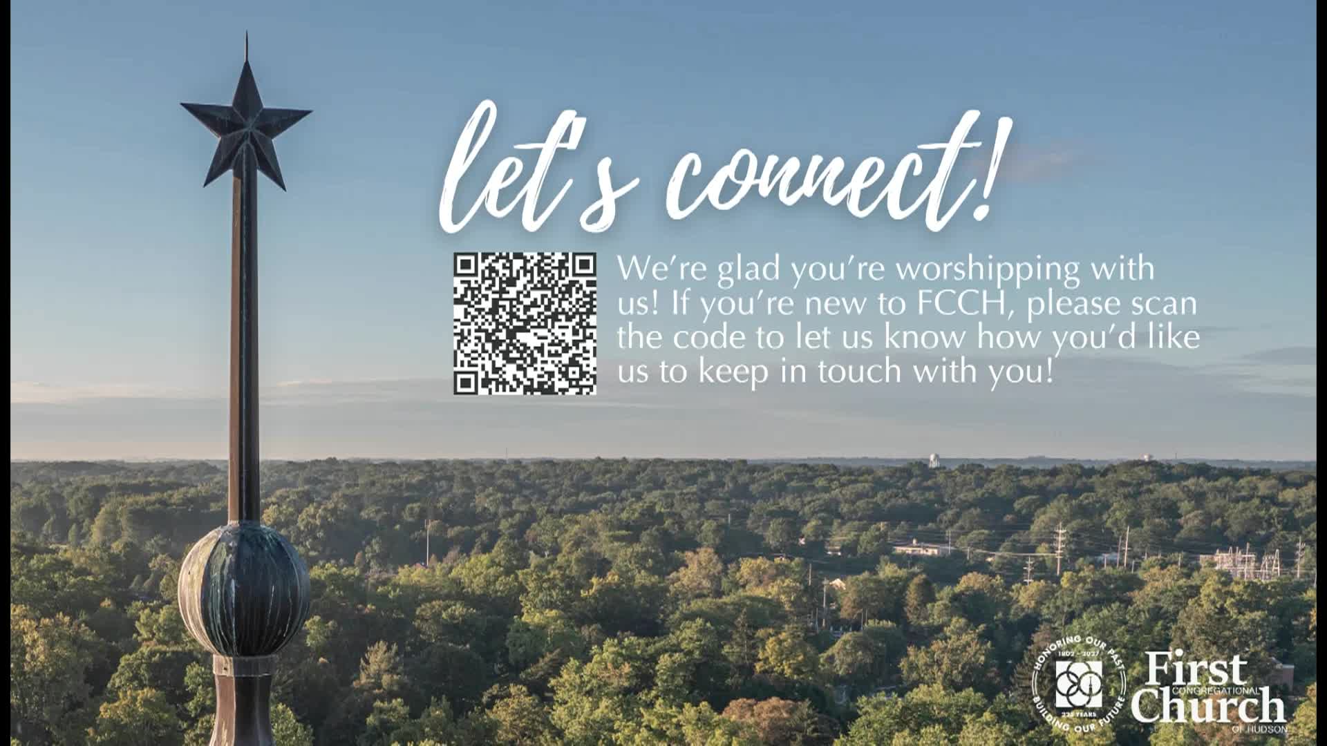 Thumbnail image for First Congregational Church Service 11:25 AM Replay