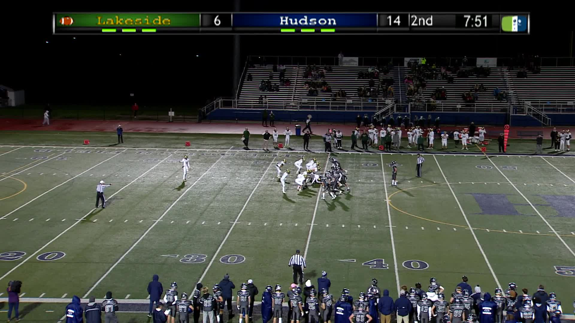 Thumbnail image for Hudson Explorers Football vs Riverside: 2021