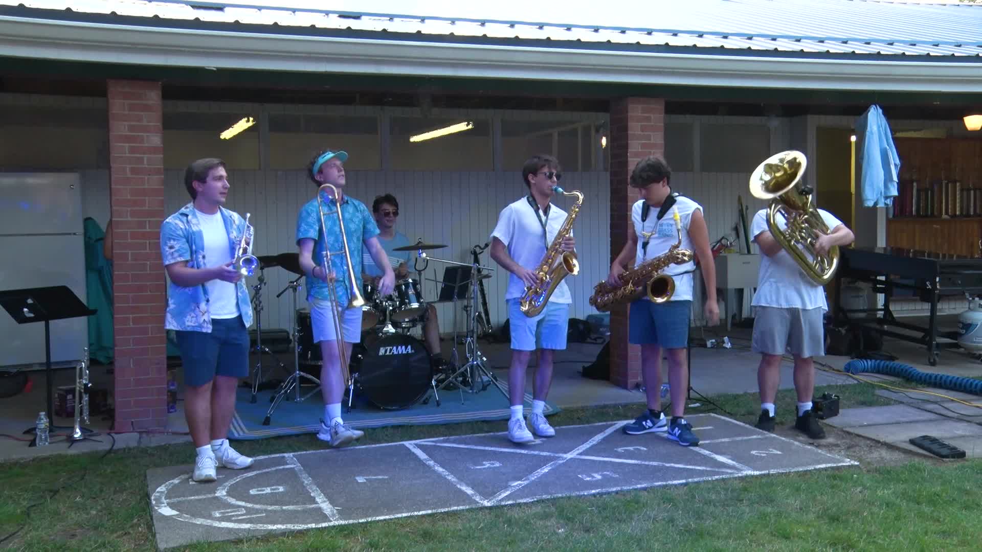 Thumbnail image for Seven Degrees Brassband Performance