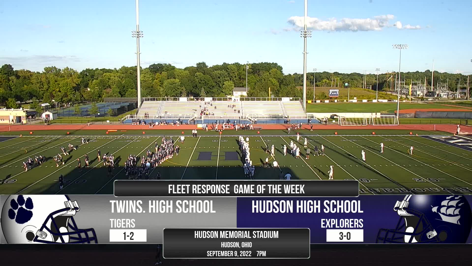 Thumbnail image for Explorers Football vs Twinsburg 2022