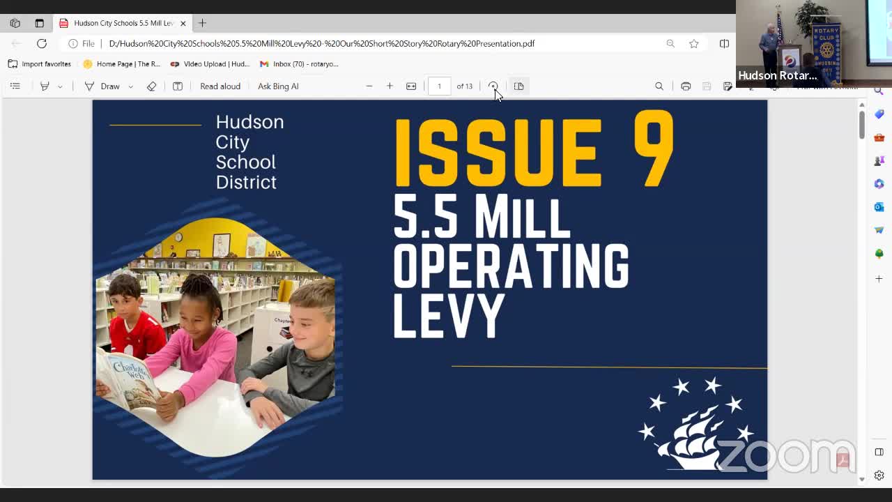 Thumbnail image for Rotary Club 10/11/2023 Levy Proposal