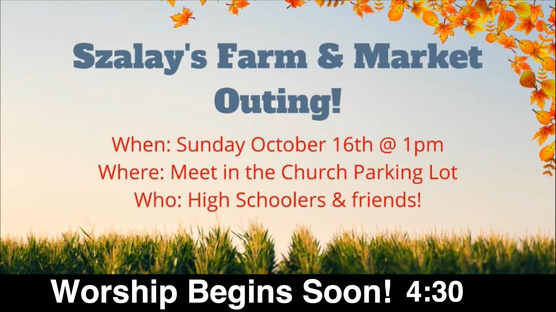 Thumbnail image for First Congregational Church 11:25am Service 10/16/2022