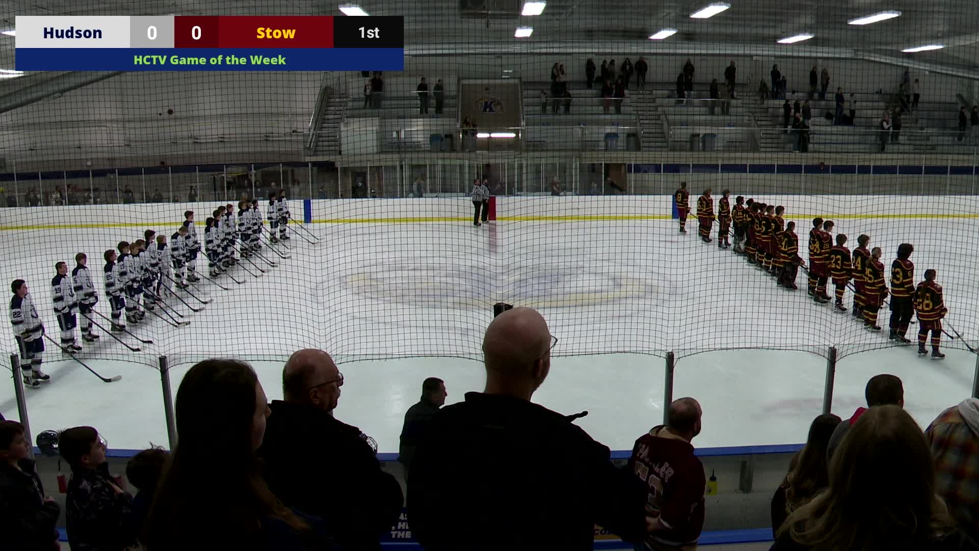 Thumbnail image for Hudson Ice Hockey vs. Stow
