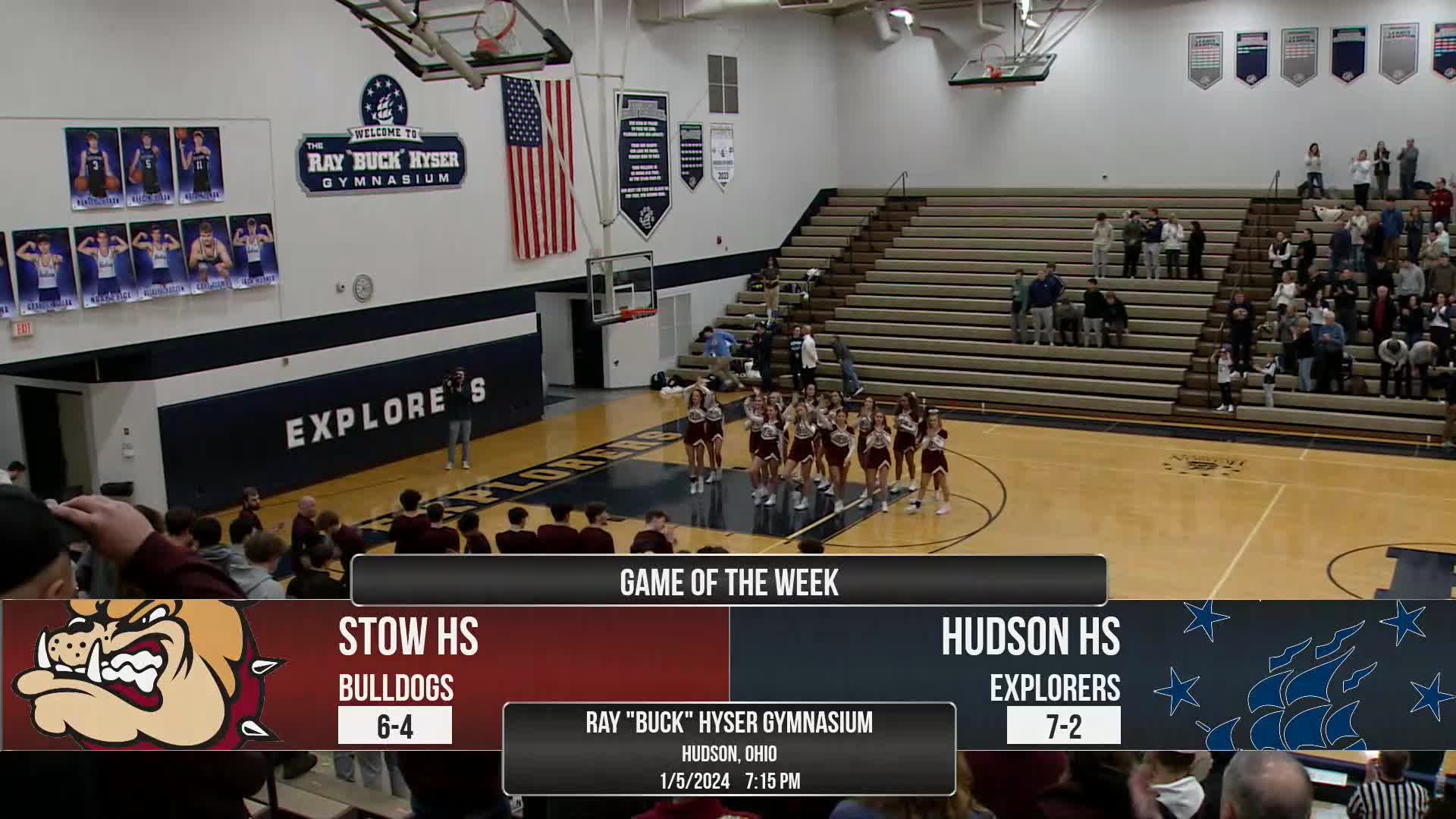 Thumbnail image for Boys Basketball vs. Stow