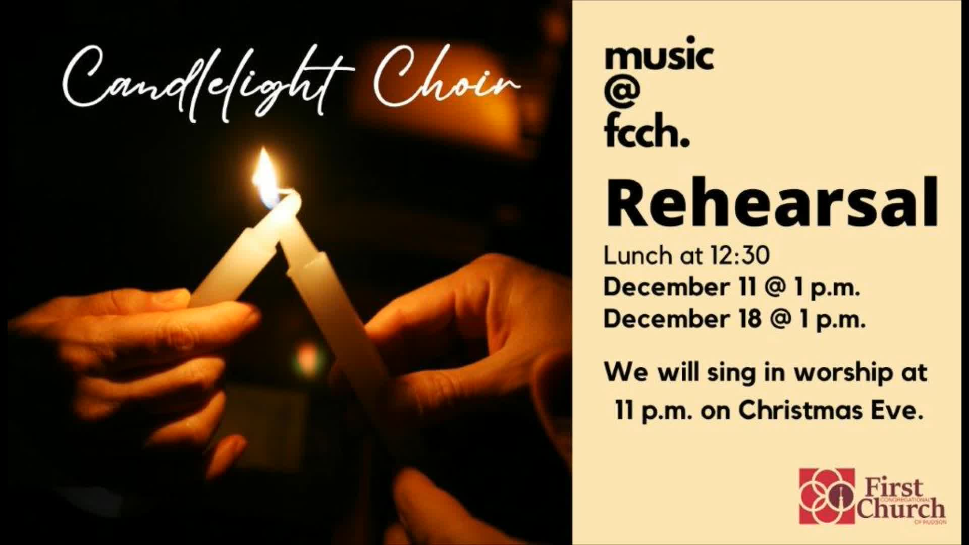 Thumbnail image for First Congregational Church Service 11:25 AM - 12/11/22