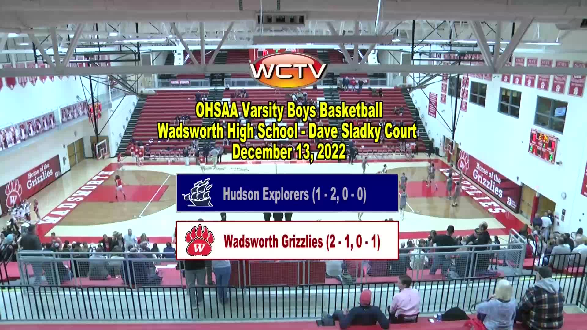 Thumbnail image for HHS Sports: Boys Basketball vs Wadsworth 2022