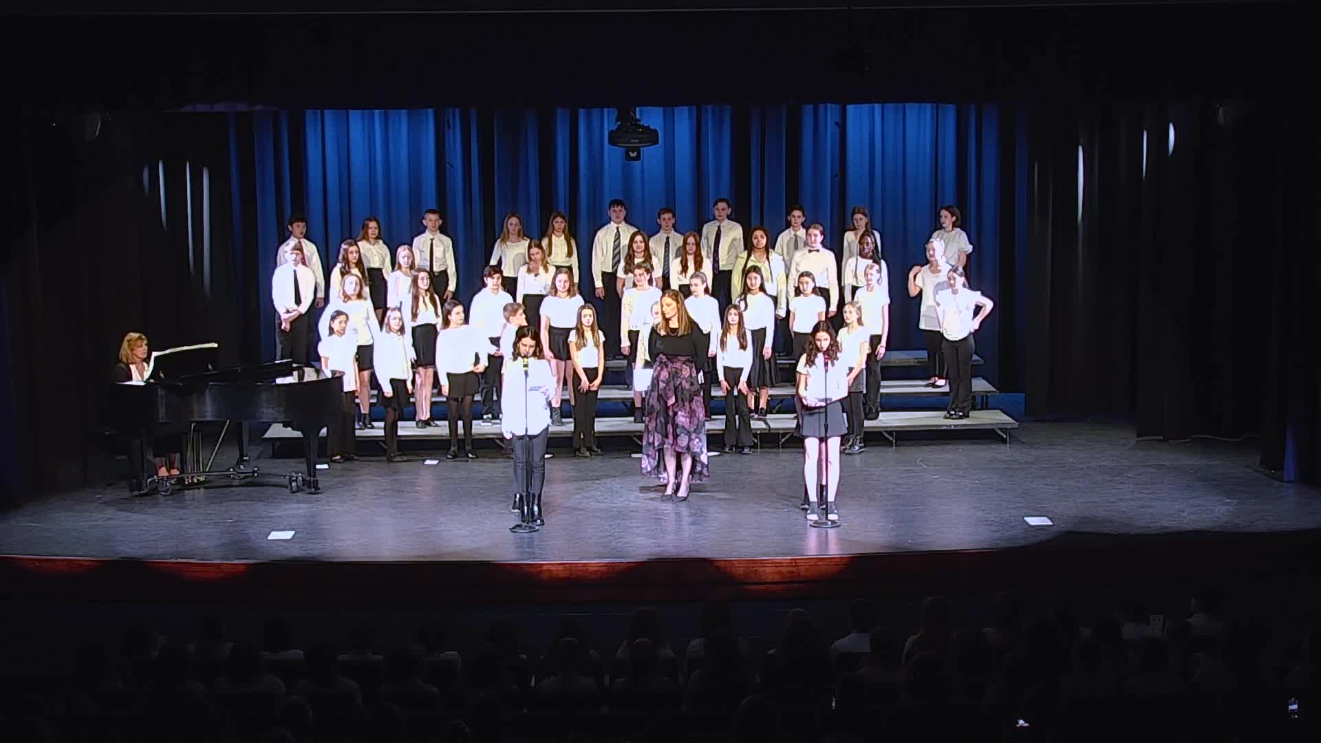 Thumbnail image for Hudson Middle School Mid-Winter Choir Concert