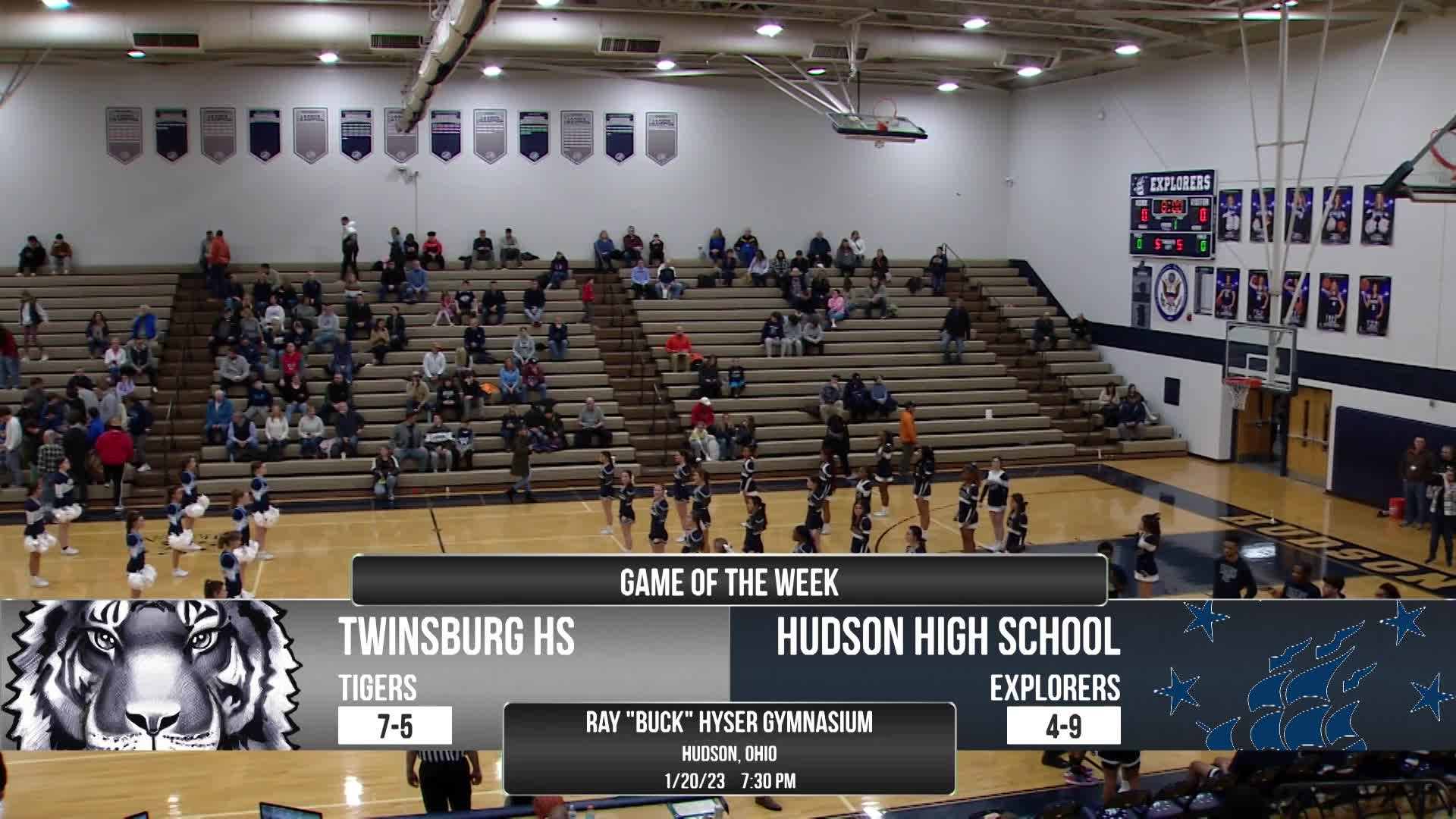 Thumbnail image for Boys Basketball vs Twinsburg 1/20/2023